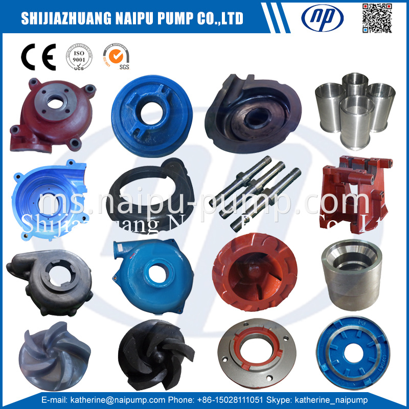 slurry pump spare parts